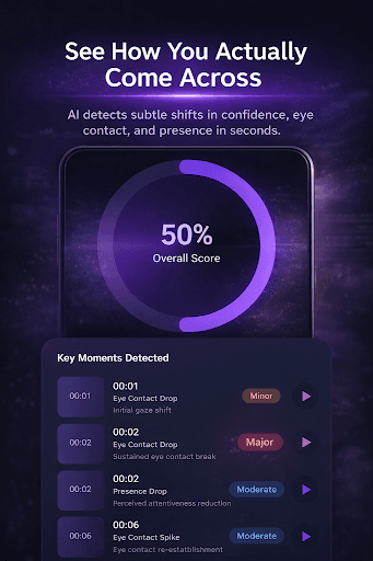 AI Expression Coach app screenshot